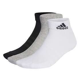 Adidas Ankelstrumpor Cushioned Sportswear 3-pack Vit/Grå/Svart adult IC1281 IC1277