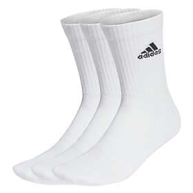 Adidas Strumpor Cushioned Sportswear Crew 3-pack Vit/svart adult HT3446