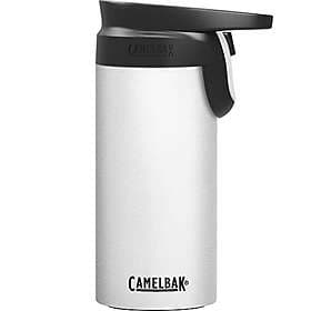 CamelBak Unisex Forge Flow Sst vakuumisolerad, 3,5 dl vattenflaska, vit, 3,5 dl