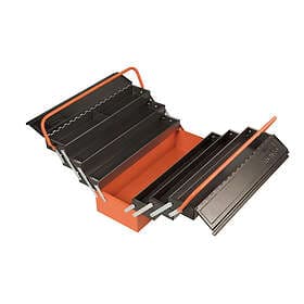 Bahco Verktygslåda 1497MBF 530x200x250mm, 7 fack stålplåt