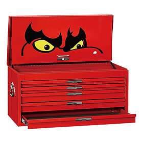 Teng Tools Verktygslåda TC205NF 5 lådor, röd