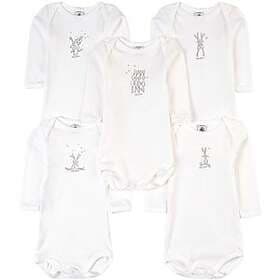 Petit Bateau 5-Pack Baby Body