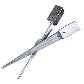 NSH Stolpspjut Varmgalvaniserat 97X97Mm