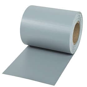 TecTake PVC-insynsskydd grå 70 m av