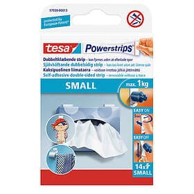 Tesa Uppfästning Power-Strips Mini 14 Stk
