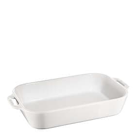 Staub Ugnsform 34x24 cm Vit