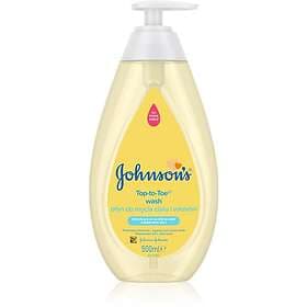 Johnson & Johnson 's Top-to-Toe Tvätt-gel för kropp och hår barn från födseln 500ml unisex