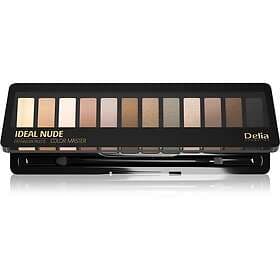 Delia Cosmetics Ideal Nude Color Master Palett för ögonskugga Skugga 02 18g female