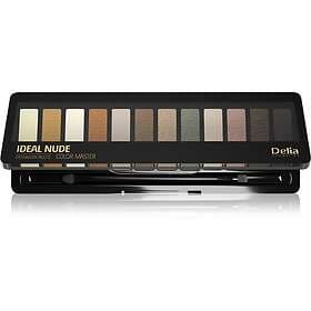 Delia Cosmetics Ideal Nude Color Master Palett för ögonskugga Skugga 01 18g female