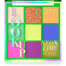 Eveline Cosmetics Look Up Neon Lime Palett för ögonskugga 10,8g female