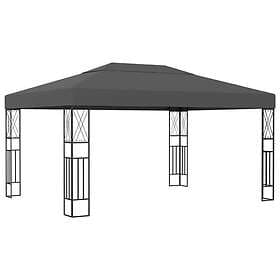 vidaXL Gazebo 3x4m Anthracite Fabric