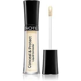 Note Cosmetics Cosmetique Conceal & Protect Concealer 01 Light Sand 4,5ml female