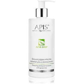 Apis Natural Cosmetics Acne-Stop Home Ter Rengörande och sminkborttagande lotion med grönt te 300ml female