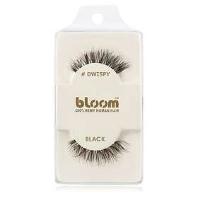 Bloom Natural Fästbara ögonfransar av människohår (Dwispy, Black) 1 cm female