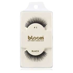 Bloom Natural Fästbara ögonfransar av människohår No. 1 (Black) cm female