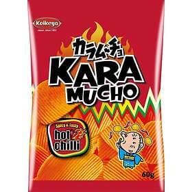 Koikeya Karamucho Chips Hot Chilli Ridge Cut 60g