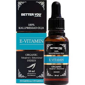 Better You E-vitaminolja EKO Kallpressad 30ml