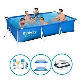 Bestway Steel Pro Swimming Pool 3in1 300x201x66cm