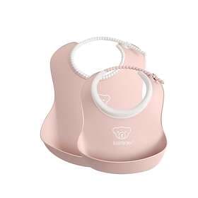 BabyBjörn Haklappsset 2-pack Blekrosa