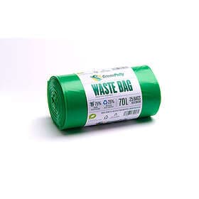 GreenPolly Avfallssäck Grön 70 liter 25 st