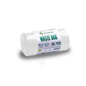 GreenPolly Avfallspåse Vit 30 liter 100 st