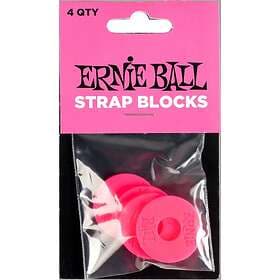 Ernie Ball EB-5623 Strap Blocks Pink 4-Pack