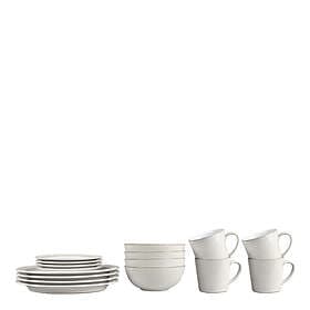 Denby Natural Canvas Startset 16 delar Vit