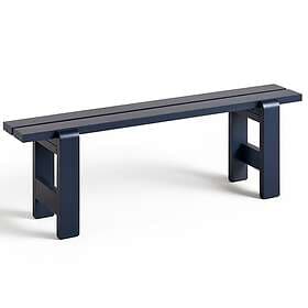 Hay Weekday Bänk 23x140 cm, Steel Blue Stålblå Furu