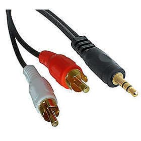 Lindy Premium 3.5mm - 2RCA 2m