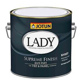Jotun Lady Supreme Finish Pure Matt, Valfri Kulör, 3l