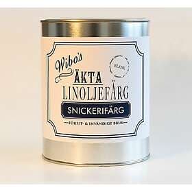 Wibo Färg Linoljefärg Snickerifärg Utomhus & Inomhus, Vit, 5l