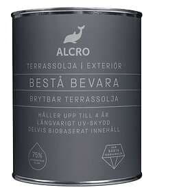 Alcro Bestå Bevara Terrassolja, Svart, 0,9l