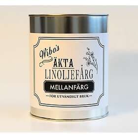 Wibo Färg Linoljefärg Mellanfärg Utomhus, Valfri Kulör, 1l