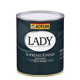 Jotun Lady Supreme Finish Pure Matt, Vit, 0,75l