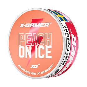 X-Gamer Energy Pouch Peach On Ice 10-pack