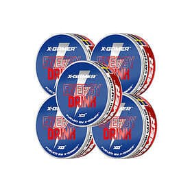 X-Gamer Pouch Energy Energy Drink 5-pack