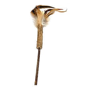 Aumüller Silvervine Dental Feather leksak 1 st