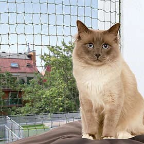 Trixie ståltrådsförstärkta kattnät 8 x 3 m