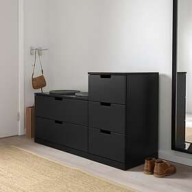 IKEA NORDLI Byrå med 5 lådor 120x76 cm