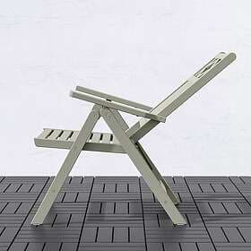 IKEA BONDHOLMEN Positionsstol, utomhus Testad för: 110kg