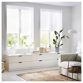 IKEA SCHOTTIS Plisségardin 90x190 cm
