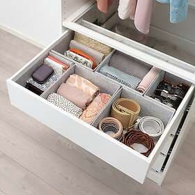 IKEA KOMPLEMENT Box, set om 6 65x54 cm