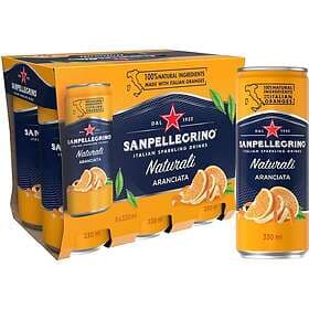 San Pellegrino Aranciata 6x33cl inkl pant