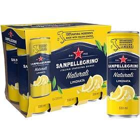 San Pellegrino Limonata 6x33cl inkl pant