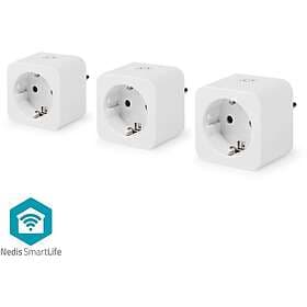 Nedis WiFi Smart Plug WIFIP121FWT3 3-pack