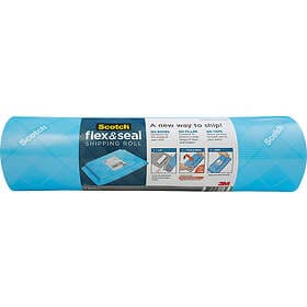 Scotch Emballagerulle Flex & Seal Shipping Roll, Blå, 38cm x 3m