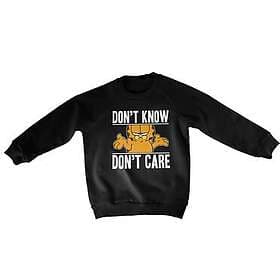 Garfield Don't Know Don't Care Kids Sweatshirt (Jr)