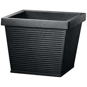 Patio Kruka fyrkantig Fokus 40 x 33 cm svart