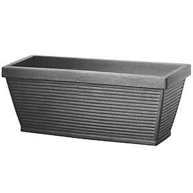 Patio Kruka rektangulär Fokus 80 x 30 32 cm svart