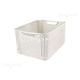 Curver Förvaringskorg Rattan Style beige L